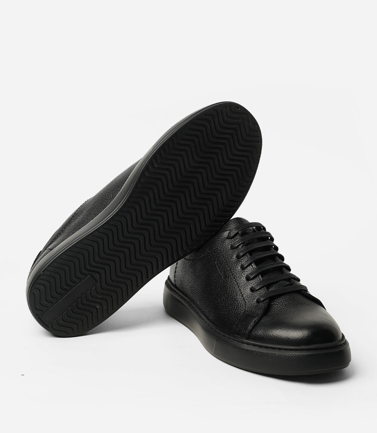 BASKET BLAZE En Cuir, Noir– CL6080 - CELENO - Congo