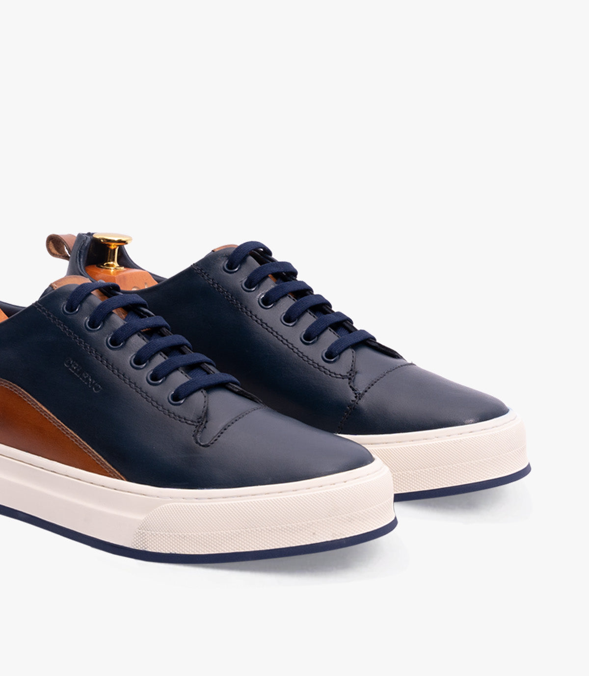 BASKET BOLT en Cuir, Bleu -CL6069 - CELENO - Congo