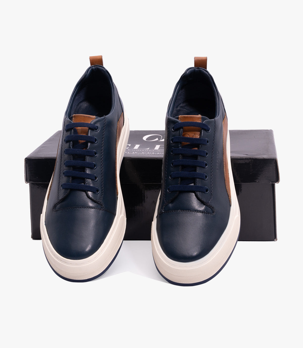 BASKET BOLT en Cuir, Bleu -CL6069 - CELENO - Congo