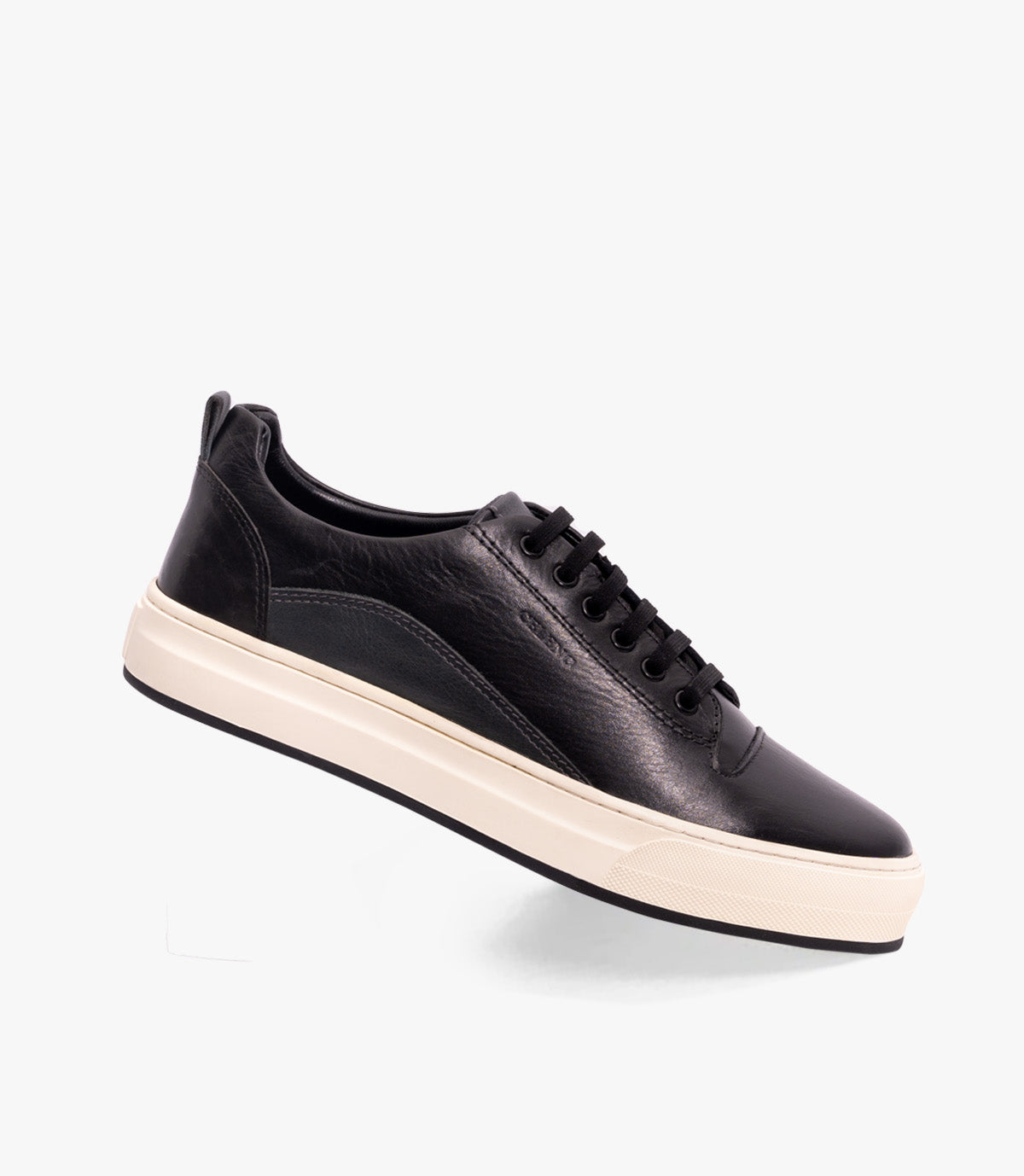 BASKET BOLT en Cuir, Noir -CL6069 - CELENO - Congo