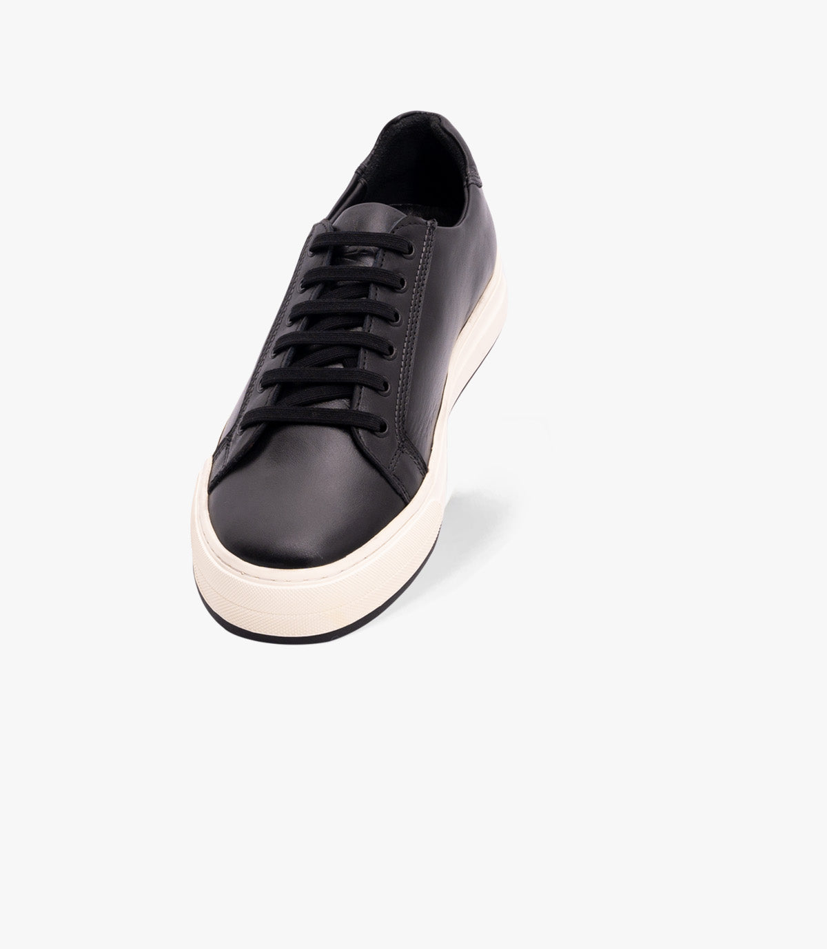 BASKET ROGUE En Cuir, Noir– CL6073 - CELENO - Congo