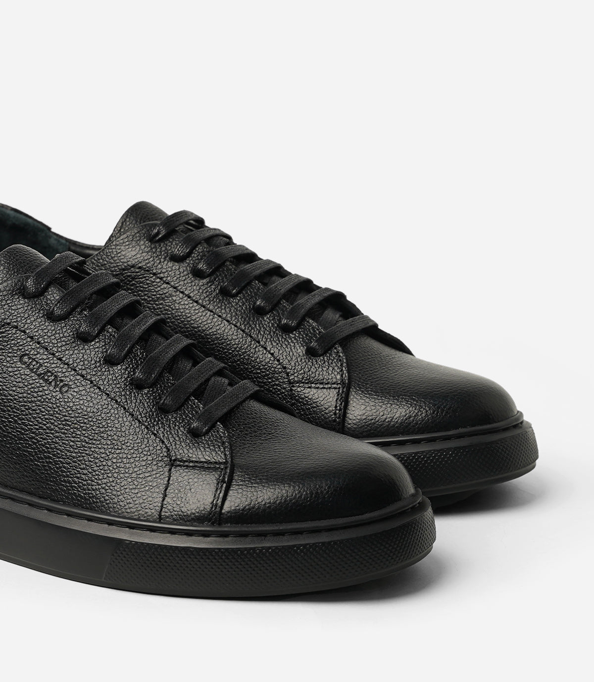 BASKET BLAZE En Cuir, Noir– CL6080 - CELENO - Congo