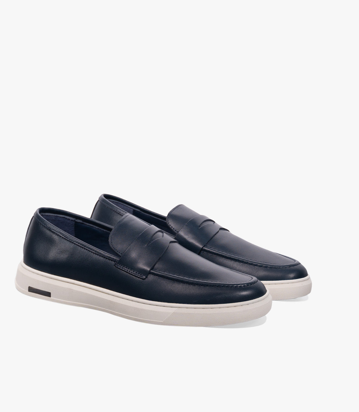 MOCASSIN ADDLER en Cuir, Bleu Nuit – CL6044 - CELENO - Congo