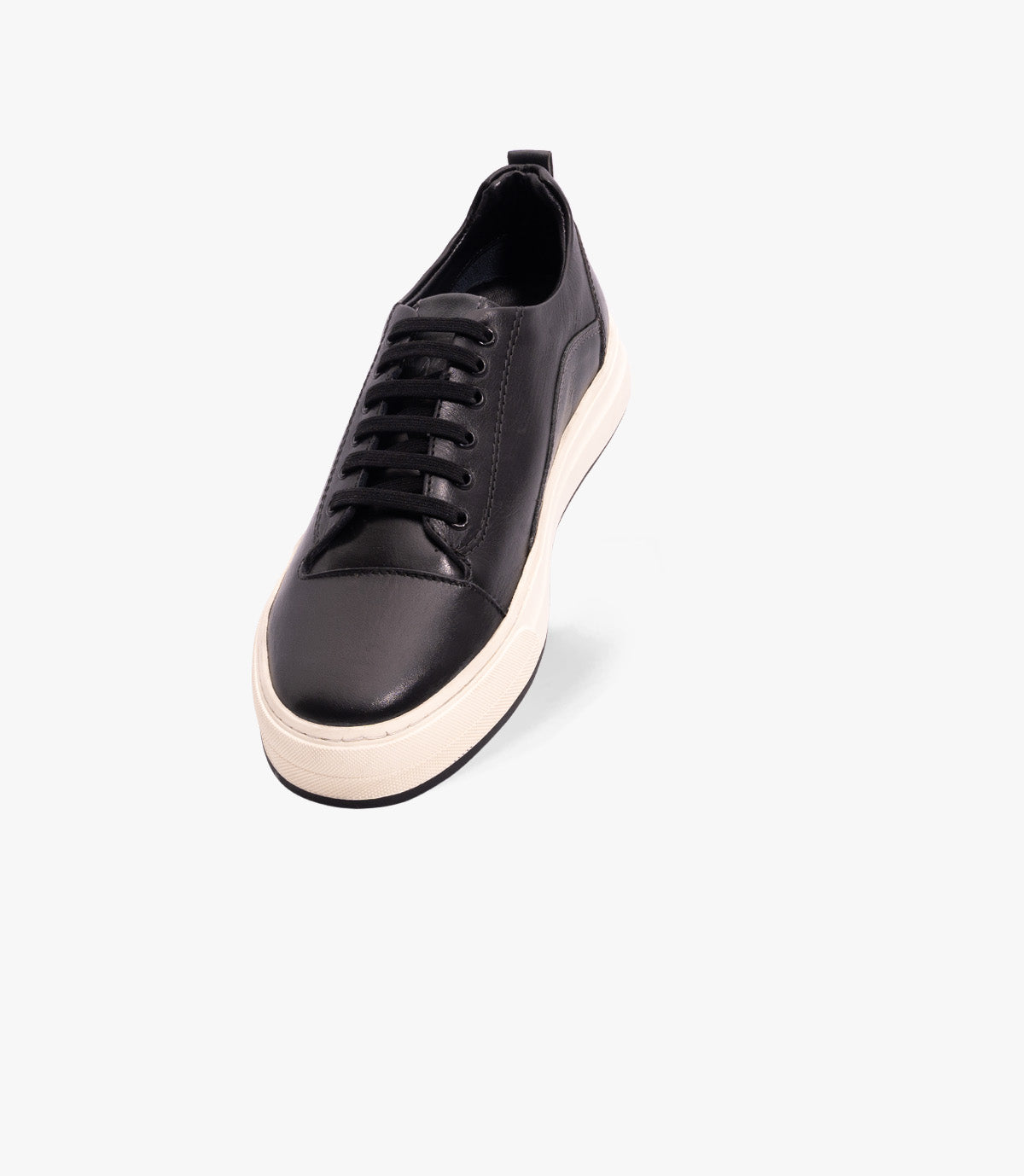 BASKET BOLT en Cuir, Noir -CL6069 - CELENO - Congo
