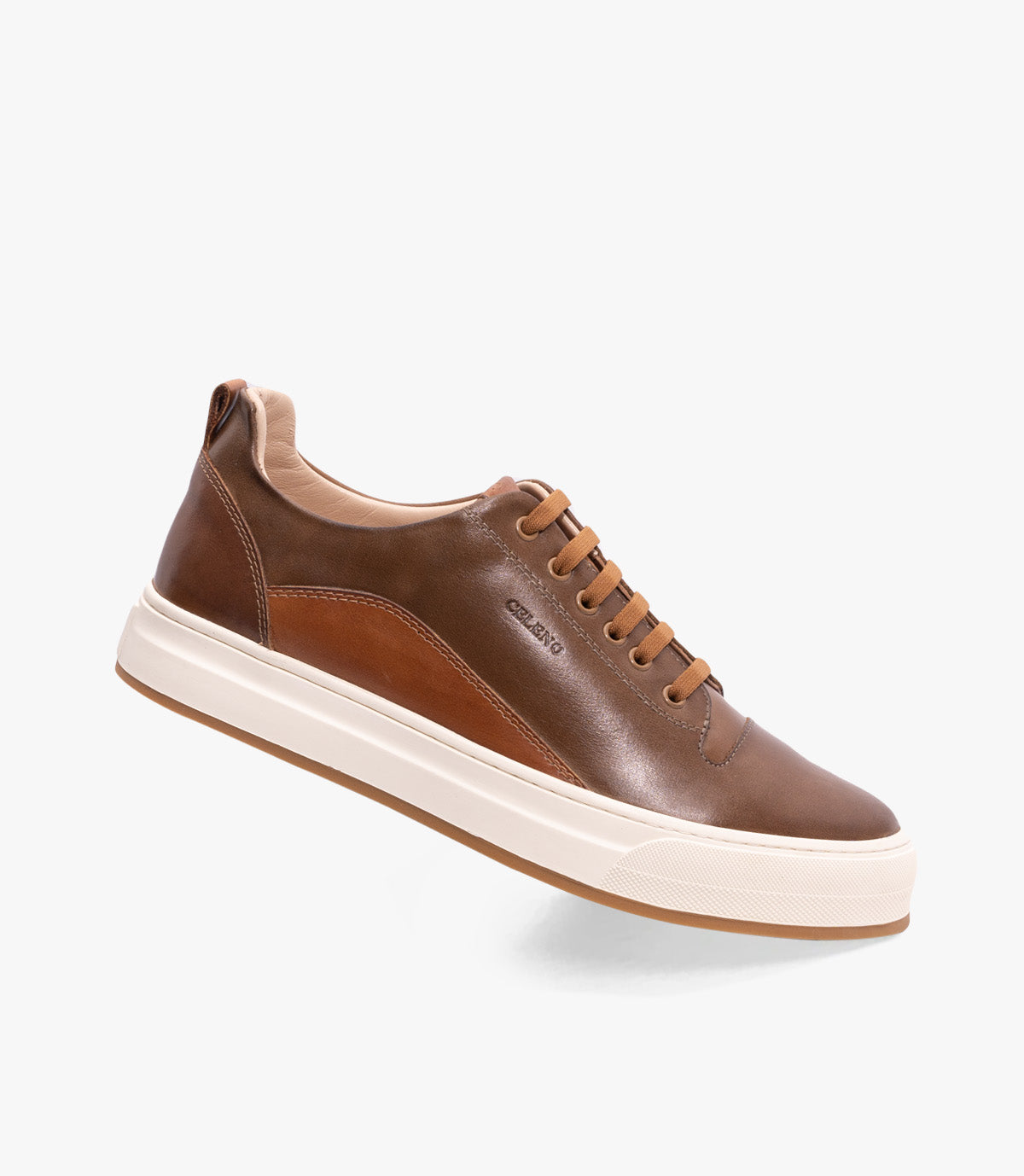 BASKET BOLT en Cuir, Tabac -CL6069 - CELENO - Congo