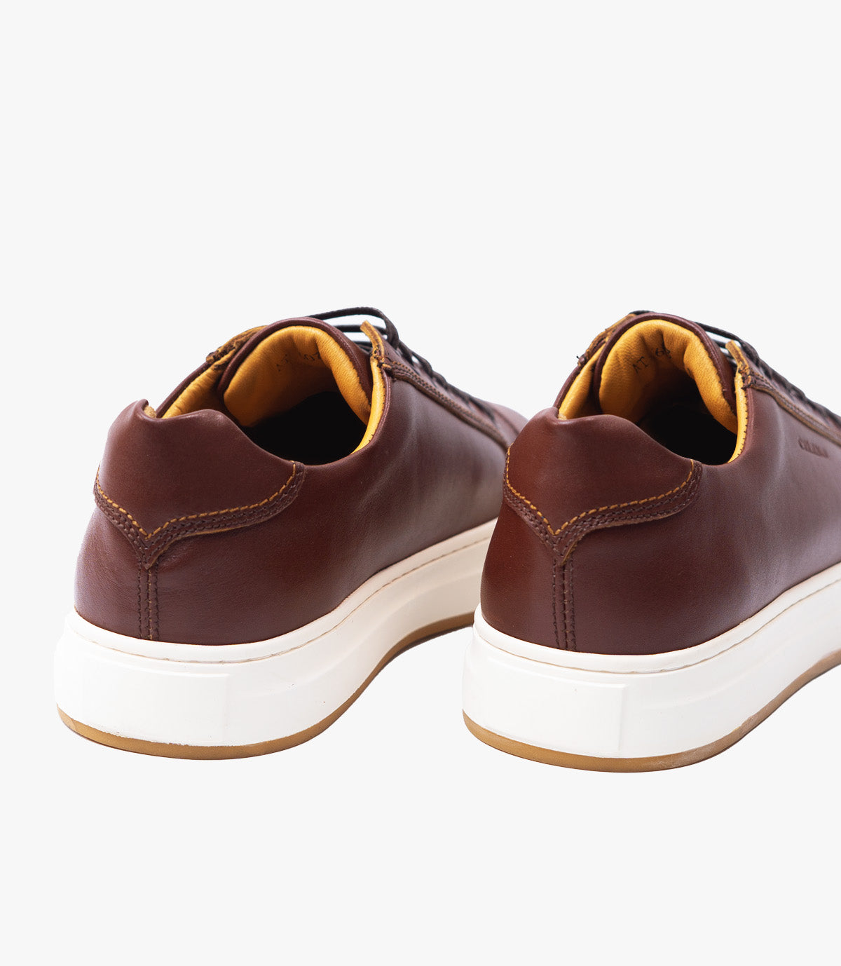 BASKET ROGUE En Cuir, Marron Cognac – CL6073 - CELENO - Congo