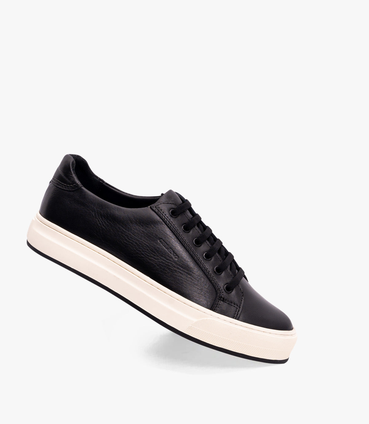 BASKET ROGUE En Cuir, Noir– CL6073 - CELENO - Congo