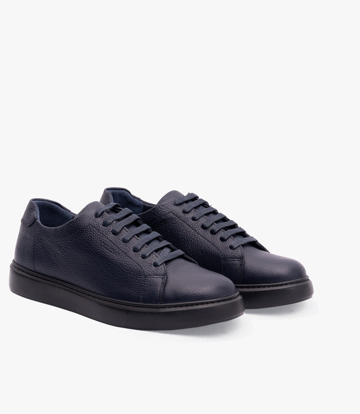 BASKET BLAZE En Cuir, Bleu Nuit – CL6080 - CELENO - Congo