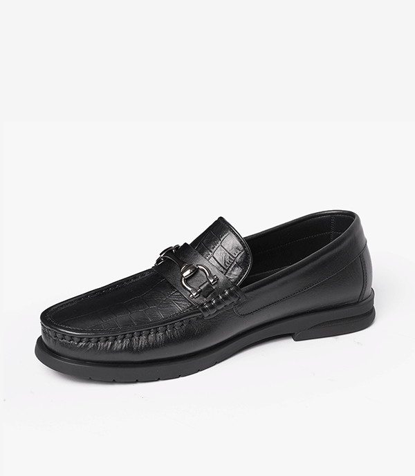 MOCASSIN River en Cuir, Noir – CL0111 - CELENO - Congo